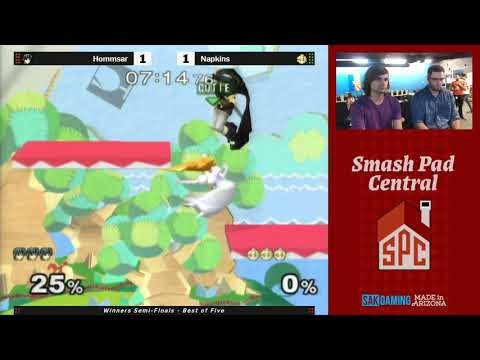 SPC 155 Winners Semis - Napkins (Peach) vs Hommsar (Marth)