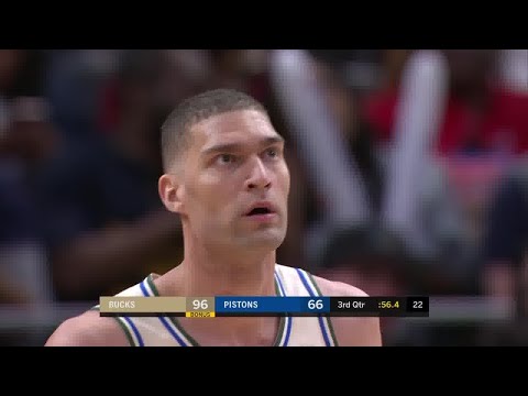 Brook Lopez Full Play vs Detroit Pistons | 02/20/20 | Smart Highlights
