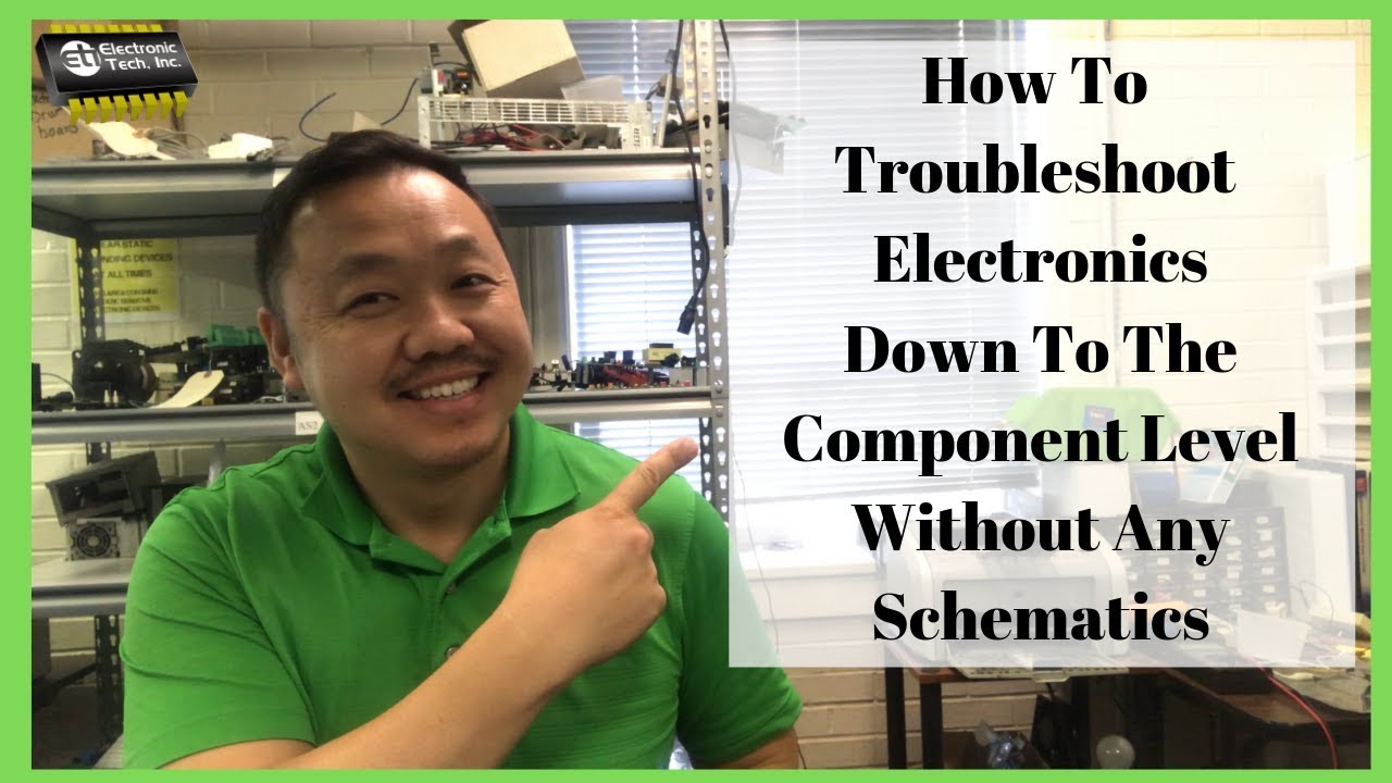How to Troubleshoot Electronics Down to the Component Level Without Schematics