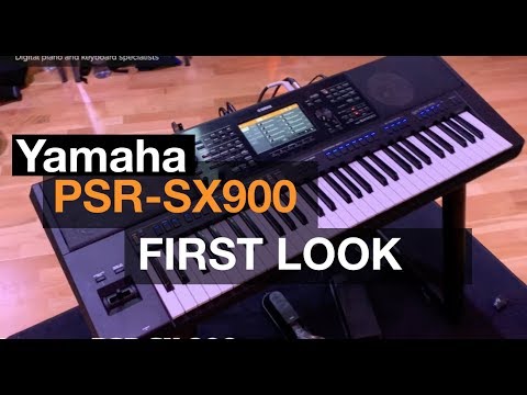 Yamaha PSR SX900 keyboard | First look and impressions