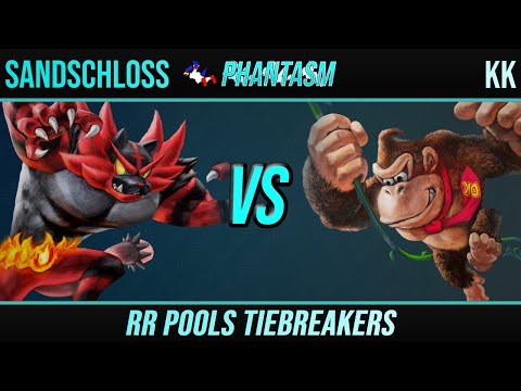Sandschloss (Incineroar) vs KK (DK) vs Stanley's Chicken (Yoshi) - Phantasm 148 RR Pools Tiebreakers