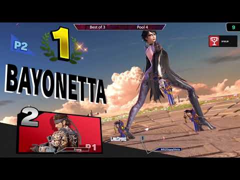 Lagspike 37 - Pool 4 - Frawg (Bayonetta) vs MS | DippySticks(Snake)