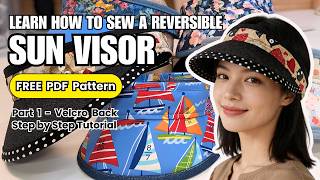 Create Fabulous Reversible Sun Visors! Sewing Business WInner!