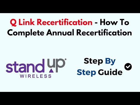 Qlink Wireless Recertification