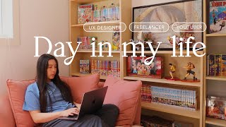 Day in my life as a UX Designer, Freelancer, and YouTuber