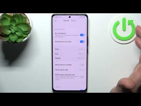 How to Turn On & Configure the Do Not Disturb Mode on a XIAOMI 12S Pro