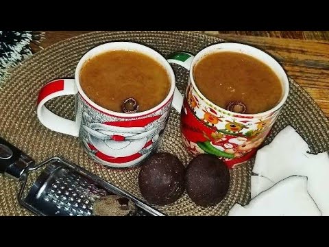 How To Make Jamaican Hot Chocolate||Traditional Cocoa Tea||Holiday Hot Beverage 🇯🇲