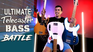 Video thumbnail for Telecaster BASS BATTLE! Sire vs. Squier vs. Tribe by Bassline Music Shop