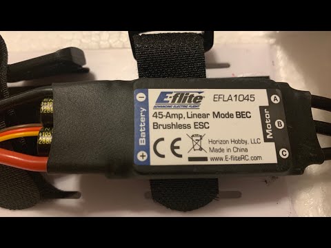 How To: Calibrate your RC Airplane Electronic Speed Controller (ESC)