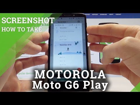 How to Take Screenshot MOTOROLA Moto G6 Play - Capture Screen Methods