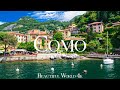 Lake Como 4K Drone Nature Film Peaceful Piano Music Amazing Nature