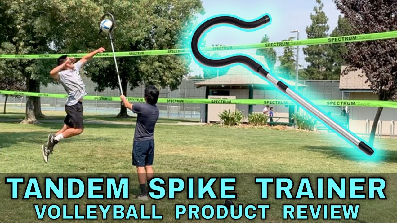 Tandem Collapsible Spike Trainer Review | Volleyball Training