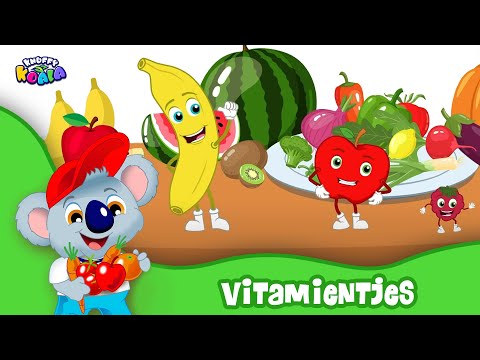 Knuffy Koala - Vitamientjes | Hoe eet mijn kind beter groente en fruit? De leukste opvoedliedjes!