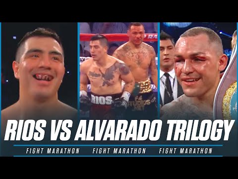 The Entire Brandon Rios vs Mike Alvarado Trilogy | FIGHT MARATHON