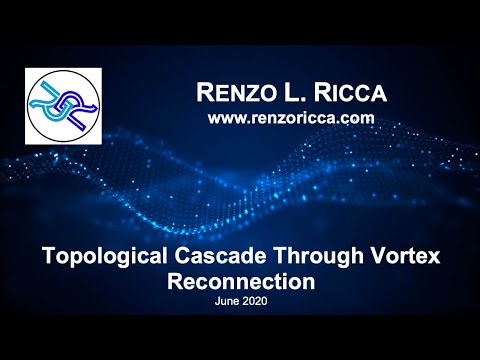 Topological Cascade Through Vortex Reconnection