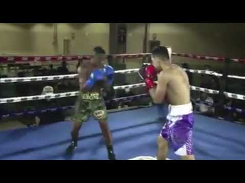 This was Melvin López's knockout in Miami.