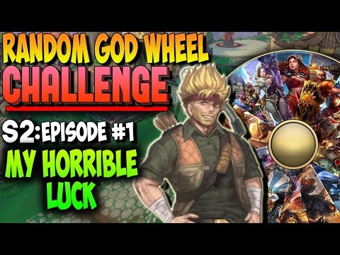 SMITE Random Ranked God Wheel CHALLENGE! HILARIOUS! - S2: Episode #1 | Masters Ranked Duel