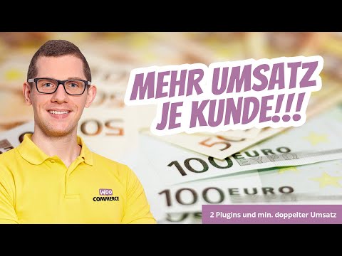 WooCommerce Order Bump & Warenkorb Upsell = Mehr Umsatz pro Kunde 💵