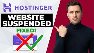 How To Fix Hostinger Website Suspended [NEW 2026 Guide]