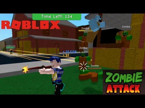 Roblox - Derrotei o Chefão Zumbi Mega Tank (Zombie Attack)