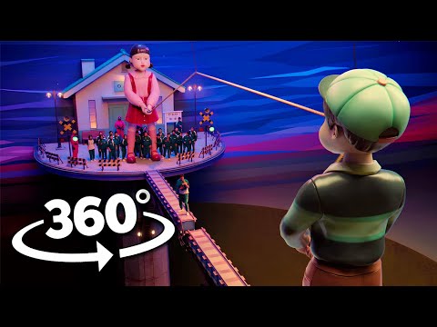 Squid Game 360° Jump Rope - Movie Collection! | Season 3 VR