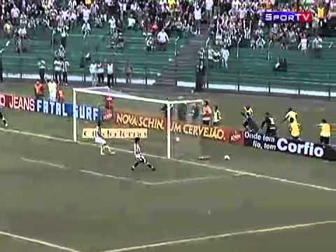 Os gols de Figueirense 2 x 0 Coritiba pela 17ª rodada da Série B 2010