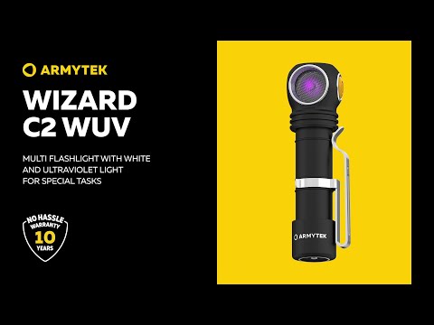 Armytek Wizard C2 WUV — white and ultraviolet light for day-to-day and special tasks