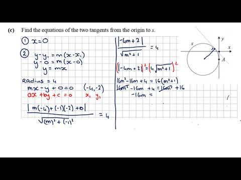 LCHL - The Circle  - Revision Worksheet 9 (2019)