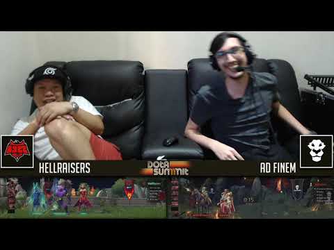 Ad Finem vs HellRaisers Game 2 | Dota Summit 11 Group Stage