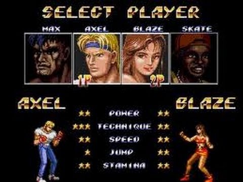 streets of rage 2 wii wad