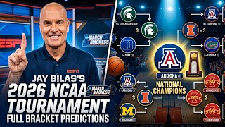 Jay Bilas 2026 NCAA Tournament Predictions: Full Bracket & National Champion