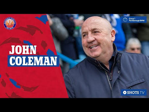 THE FIRST INTERVIEW - JOHN COLEMAN, ALDERSHOT TOWN FC NEW MANAGER