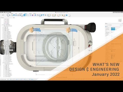What's New in Fusion 360 Design & Engineering - January 2022 | | Autodesk Fusion 360