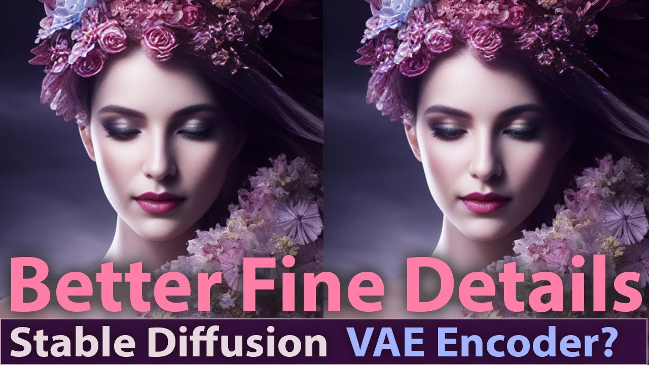 Stable Diffusion - Better Fine Details with a new VAE! (Variational Autoencoder)