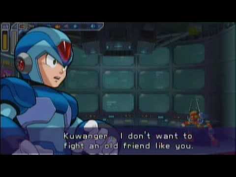VGW: PSP - Mega Man: Maverick Hunter X Fortress Tower (Boomerang Kuwanger)