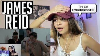 JAMES REID Reacting To My Video (REACTION) SO EMBARRASSING!