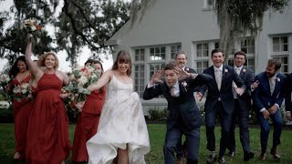 🕺 Romantic and Upbeat DISCO WEDDING | Adams Estate Lake Alfred, Florida