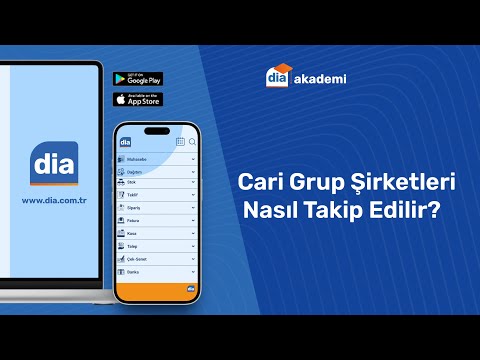 DİA'da Cari Grup Şirketleri Nasıl Takip Edilir?