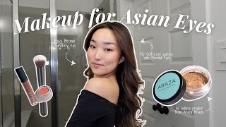 Beginner Everyday Makeup tutorial for Asian Monolid - How to build a confident in your features.