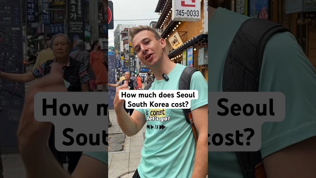 How much money do we need for South Korea tour? Tipseri