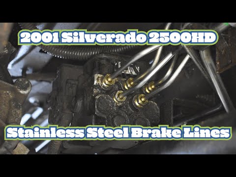 How to Install 2001-2002 Chevrolet Silverado 2500HD/3500 and GMC Sierra 2500HD/3500 Brake Lines