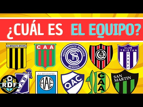 Adivina el EQUIPO. QUIZ⚽️😃 Edición: PRIMERA NACIONAL ARGENTINA (2023).