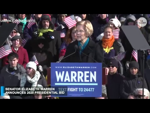 Sen. Elizabeth Warren announces 2020 presidential bid