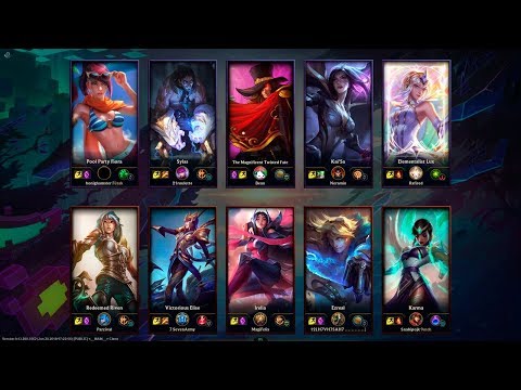 10 Ranked Challenger League of Legends Match
