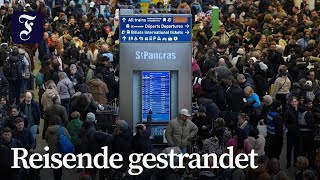 Stromausfall: Eurostar-Züge stehen still