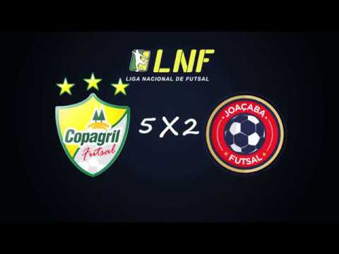 LNF2017 - Semana 15 - Gols - Copagril 5 x 2 Joaçaba