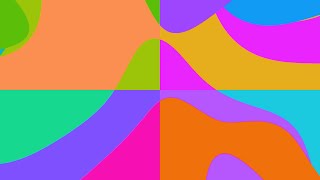 Moving Color Block Screensaver