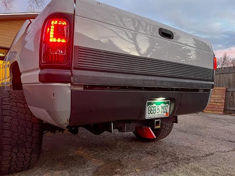 Dodge Ram 25-3500 2nd Gen 94 02 roll pan WITH factory hitch mod