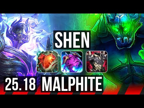 SHEN vs MALPHITE (TOP) | KR Diamond | 25.18