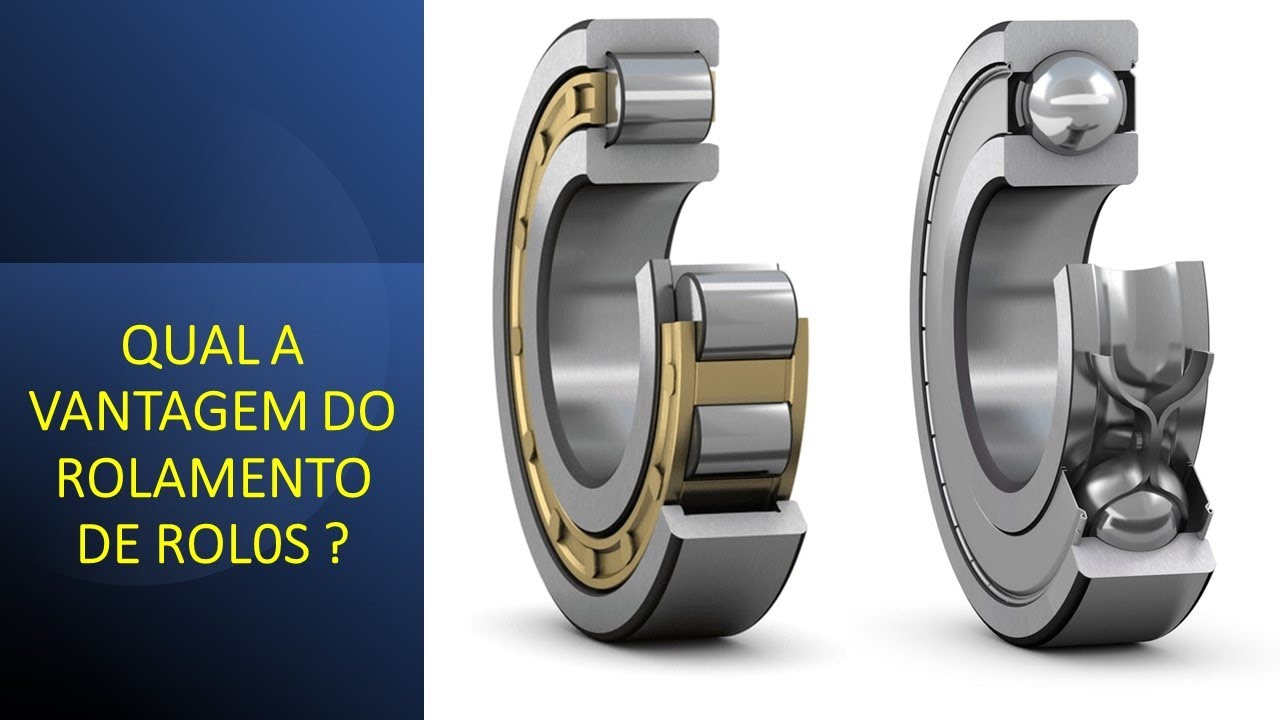QUAL A VANTAGEM DO ROLAMENTO DE ROLOS - Conheça a grande diferença que existe entre rolos e esferas